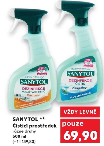 Kaufland SANYTOL Čisticí prostředek nabídka