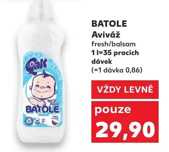 Kaufland BATOLE Aviváž fresh/balsam nabídka