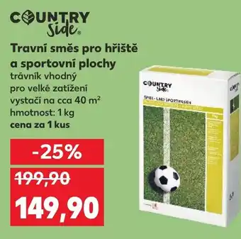 COUNTRY side. Travní směs pro hřiště a sportovní plochy