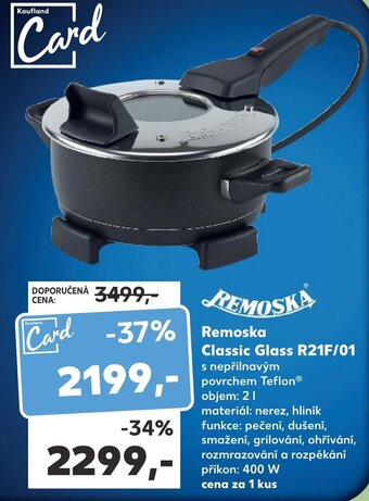 Kaufland Remoska Classic Glass R21F/01 nabídka