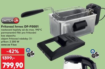 Kaufland Fritovací hrnec DF-F0001 nabídka