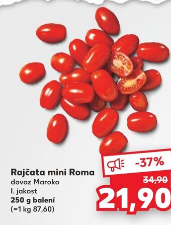 Kaufland Rajčata mini Roma nabídka