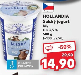 Kaufland HOLLANDIA Selský jogurt nabídka