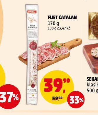 Penny Market Fuet catalan nabídka