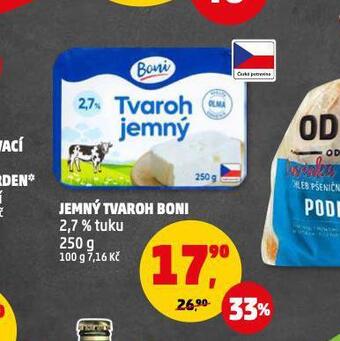Penny Market Jemný tvaroh nabídka