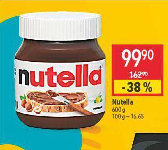 Globus Nutella nabídka