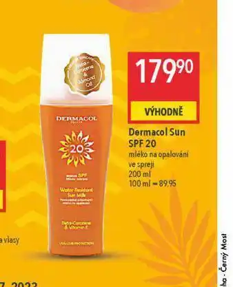 Globus Dermacol mléko na opalování nabídka