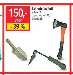 Globus Zahradní nářadí nabídka
