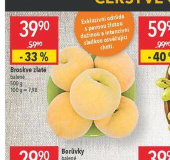 Globus Broskve nabídka