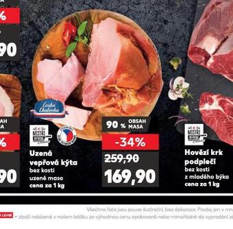 Kaufland Uzená vepřová kýta nabídka