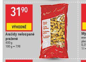 Globus Arašídy nabídka