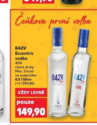 Kaufland B42v eccentric vodka nabídka