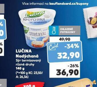 Kaufland Lučina nadýchaná nabídka