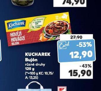 Kaufland Kucharek bujón nabídka