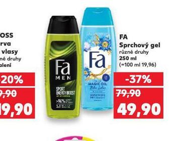 Kaufland Fa sprchový gel nabídka