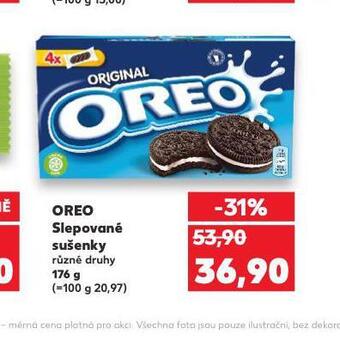 Kaufland Oreo slepované sušenky nabídka