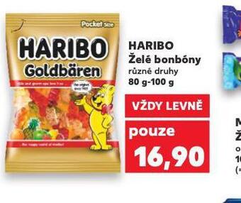 Kaufland Haribo želé bonbóny nabídka