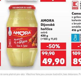 Kaufland Amora dijonská hořčice nabídka