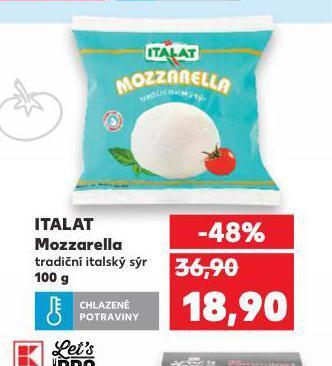 Kaufland Itala mozzarella nabídka