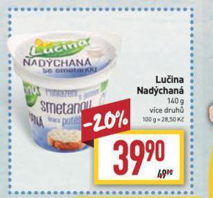 Billa Lučina nabídka