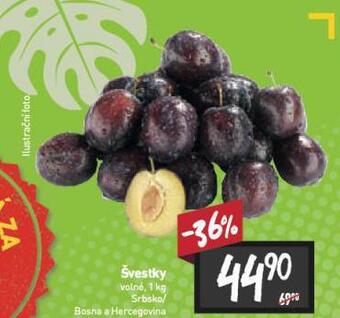 Billa Švestky nabídka