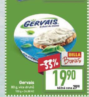 Billa Gervais nabídka