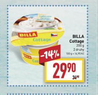 Billa Cottage nabídka