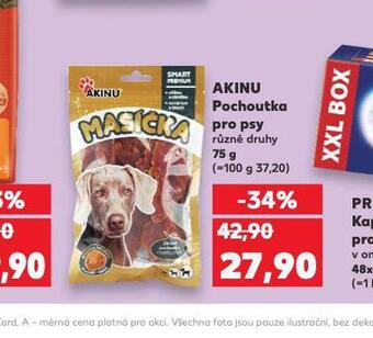 Kaufland Akinu pochoutka pro psy nabídka