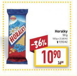 Billa Horalky nabídka