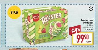 Billa Twister zmrzlina nabídka