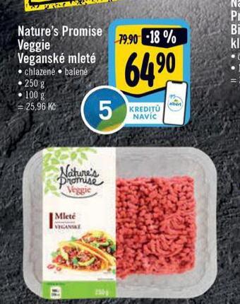 Albert Veggie veganské mleté nabídka