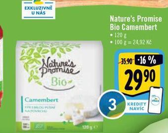 Albert Bio camembert nabídka