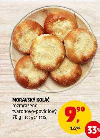 Penny Market Moravský koláč, 70 g nabídka