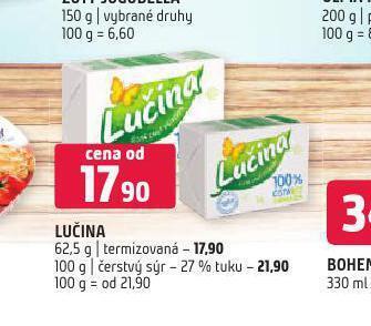 Terno Lučina čerstvý sýr nabídka
