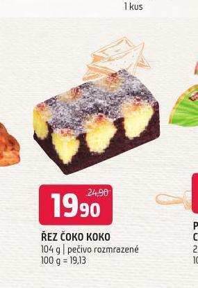 Terno Řez čoko koko nabídka