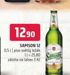 Terno Pivo samson 12 nabídka