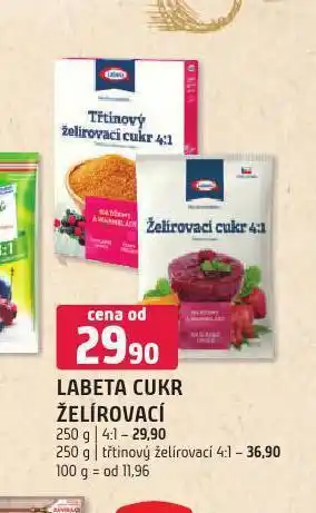 Terno Labeta cukr želírovací 4:1 nabídka