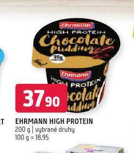 Terno Ehrmann high protein nabídka