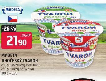Terno Madeta jihočeský tvaroh nabídka