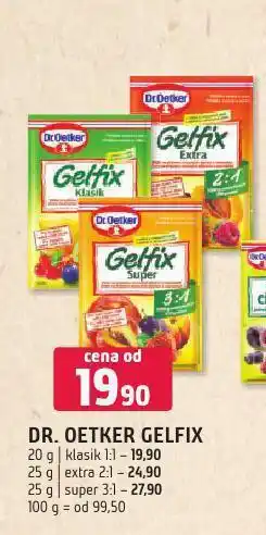 Terno Dr. oetker gelfix klasik 1:1 nabídka