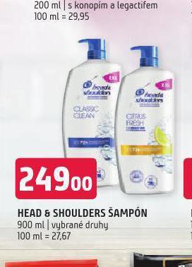Terno Head&shoulders šampon nabídka