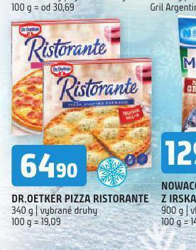 Terno Dr. oetker pizza ristorante nabídka