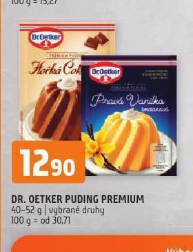 Terno Dr. oetker puding premium nabídka
