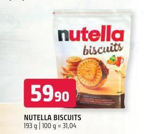 Terno Nutella biscuits nabídka