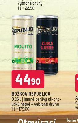 Terno Božkov republica nabídka