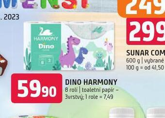 Terno Dino harmony toaletní papír nabídka