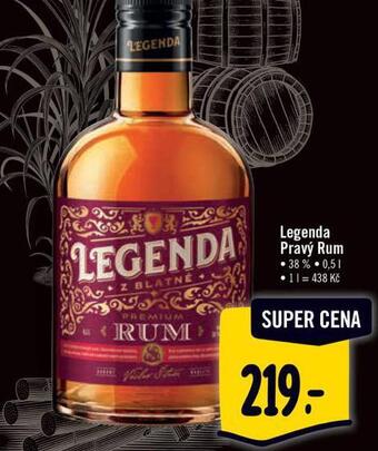 Albert Legenda pravý rum nabídka