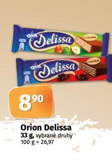 Coop Orion delissa nabídka
