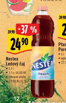 Albert Nestea ledový čaj nabídka