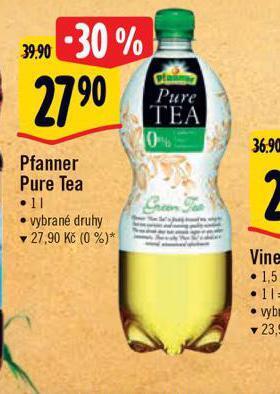 Albert Pfanner pure tea nabídka